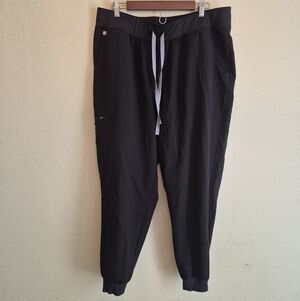 Figs Scrubs Womens Black Size 3XL/T